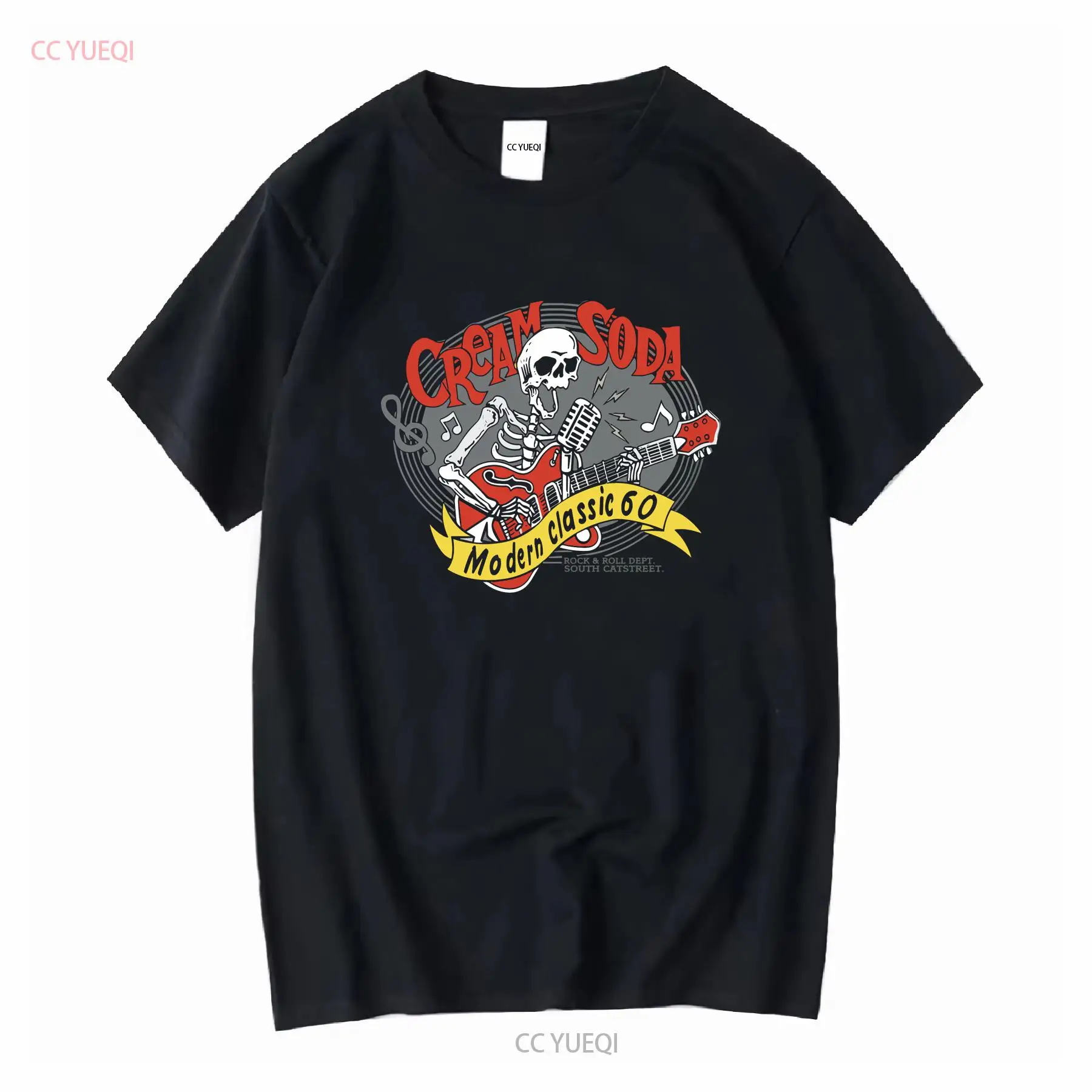 Streetwear Brand Japanese - Cream Soda Rock Roll T shirt