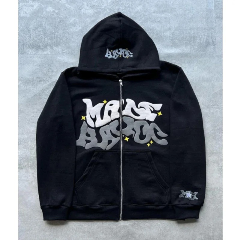 American Retro Star and Letter - Streetwear Brand Hoodie review and price