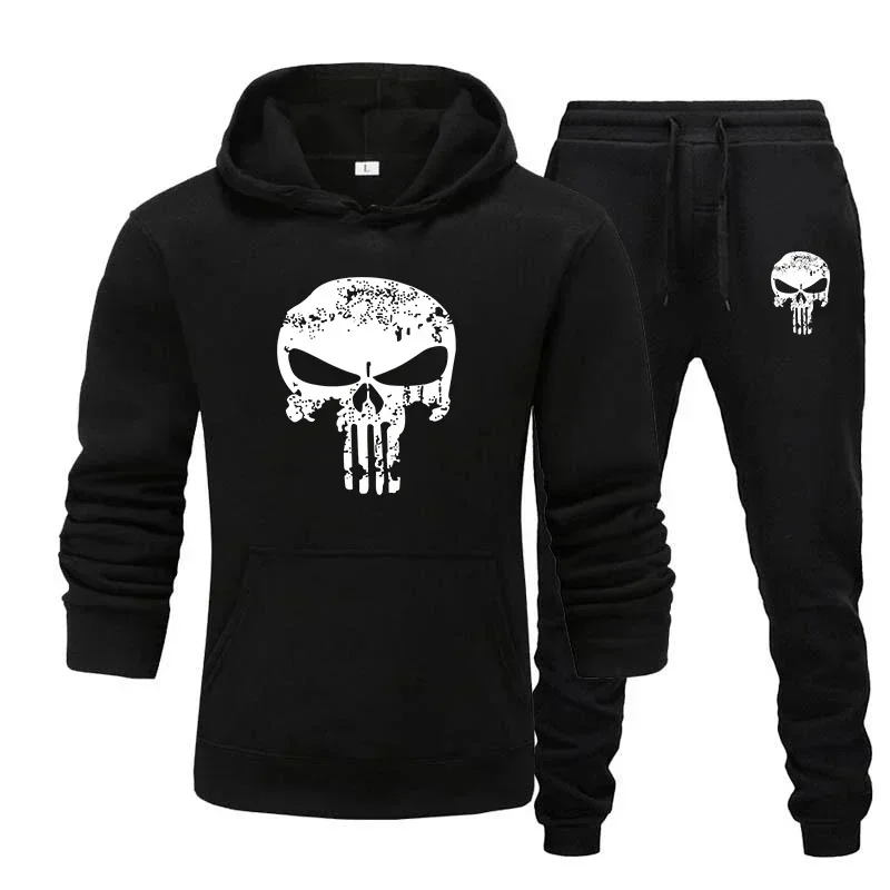 2 Pieces Sets Tracksuit Hooded - Streetwear Brand Hoodie review and price