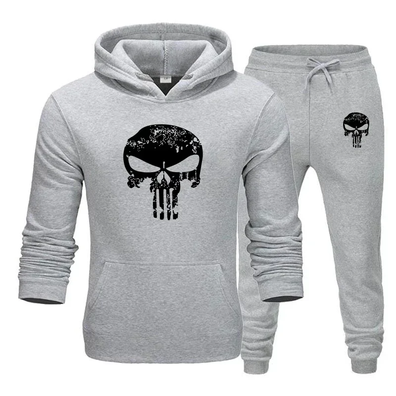2 Pieces Sets Tracksuit Hooded - Streetwear Brand Hoodie review and price