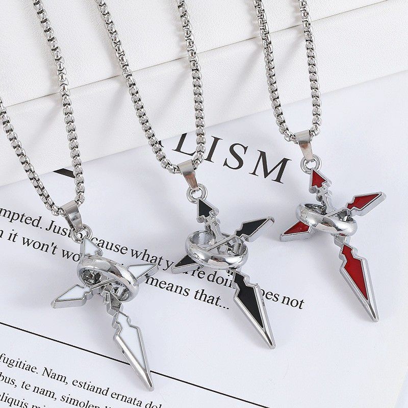 Trendy Brand Cross Pendant Nec - Streetwear Brand Rings review and price