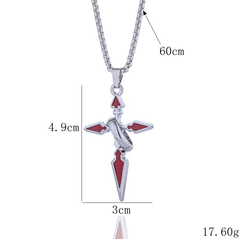 Trendy Brand Cross Pendant Nec - Streetwear Brand Rings review and price