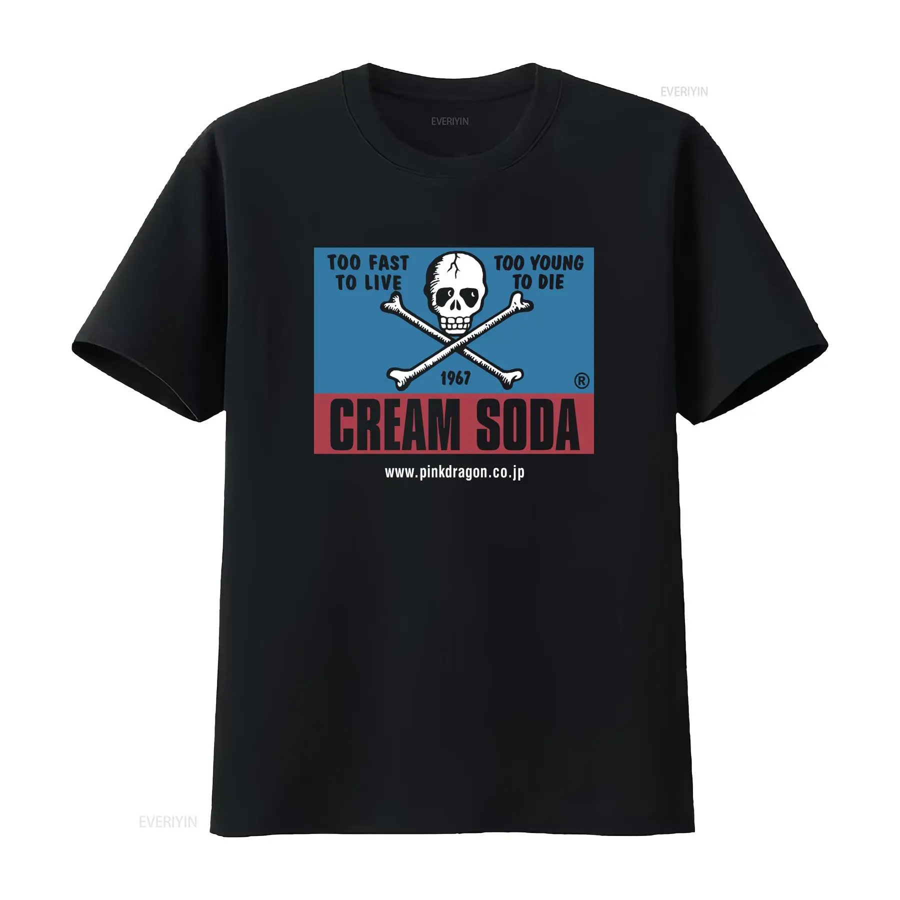 Vintage Cream Soda Skull Japan - Streetwear Brand Japanese review and price