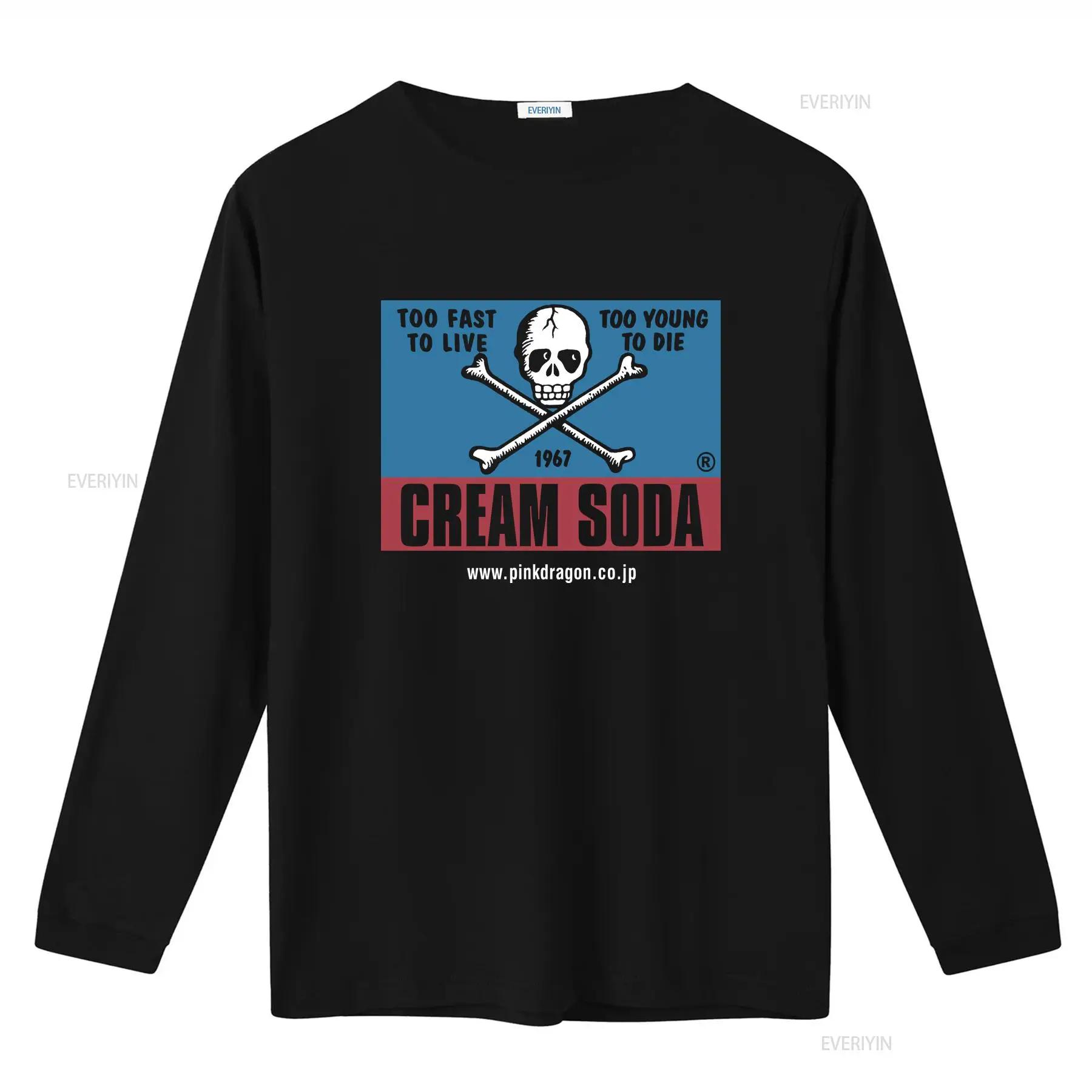Vintage Cream Soda Skull Japan - Streetwear Brand Japanese review and price