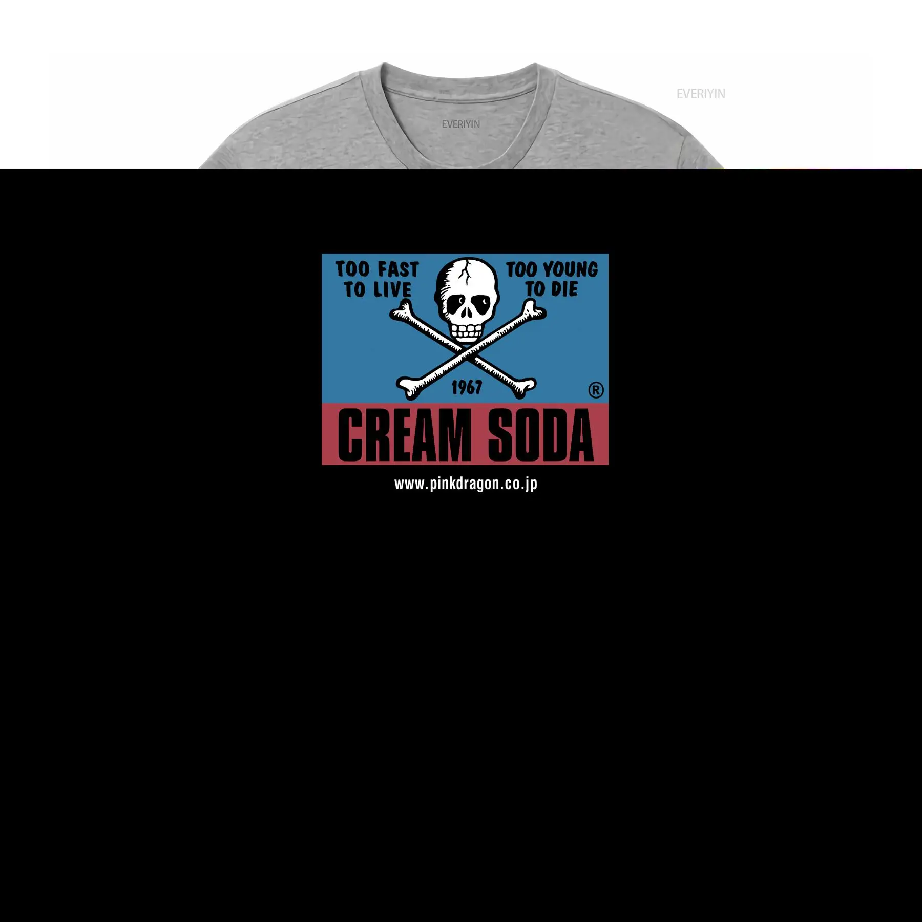 Vintage Cream Soda Skull Japan - Streetwear Brand Japanese review and price