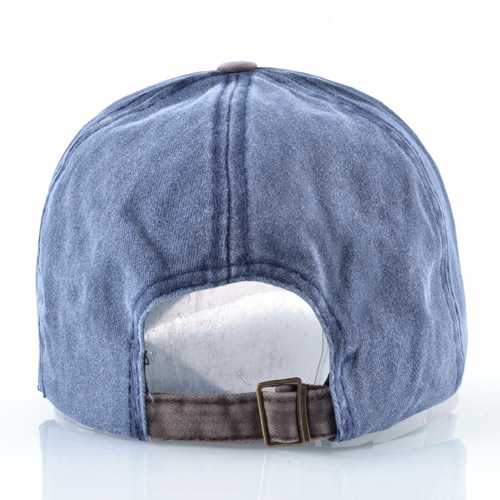 Fashion Washed Denim Baseball  - Streetwear Brand With K review and price