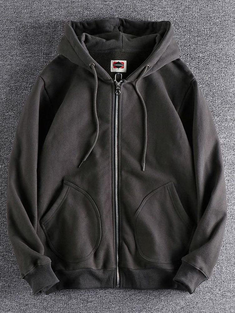 Men's Hooded Zipper Cardigan S - Streetwear Brand Hoodie review and price