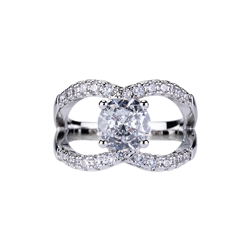 925 Sterling Silver Shiny Zirc - Streetwear Brand Rings review and price