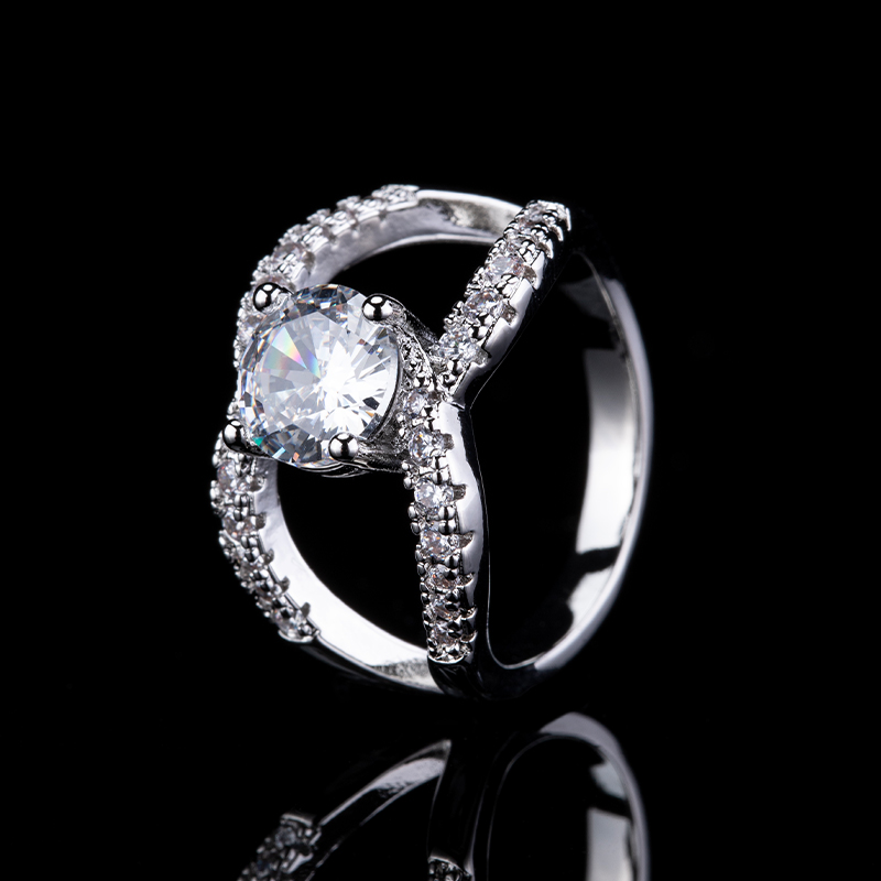 925 Sterling Silver Shiny Zirc - Streetwear Brand Rings review and price