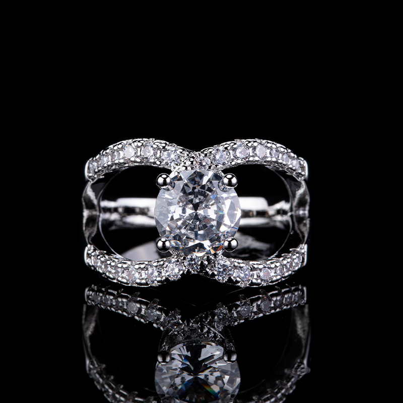 925 Sterling Silver Shiny Zirc - Streetwear Brand Rings review and price