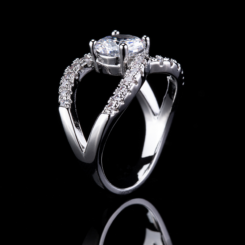 925 Sterling Silver Shiny Zirc - Streetwear Brand Rings review and price