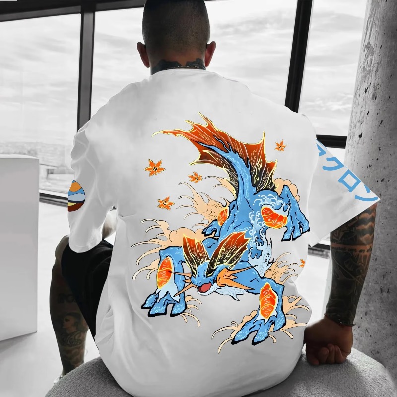 Pokémon Co-branded Print T-shi - Good Streetwear Brand review and price