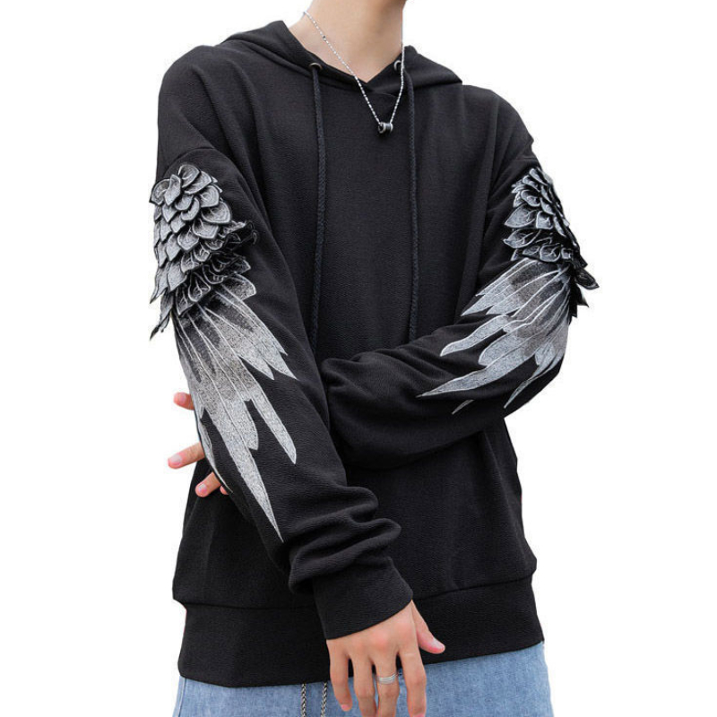 Sweatshirt for Men Hooded Embr - Streetwear Brand Hoodie review and price