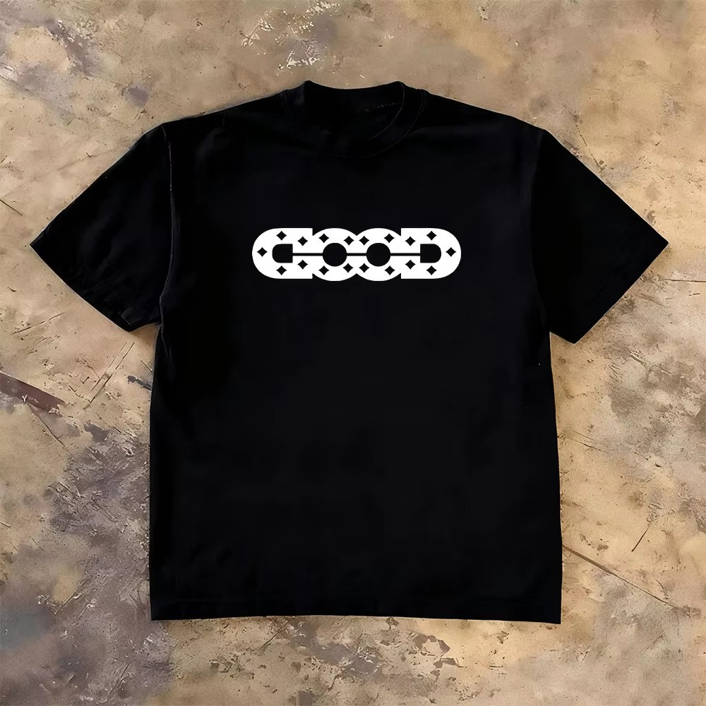 GOOD Logo White Y2K Street Tre - Good Streetwear Brand review and price